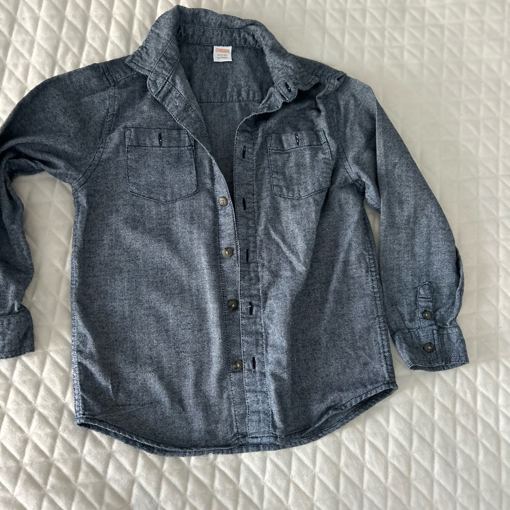 Gymboree Blue Button Down Shirt